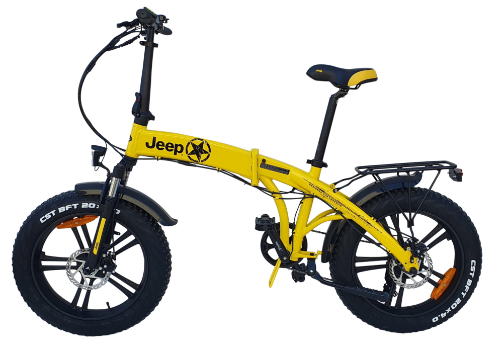 bicicletta elettrica jeep